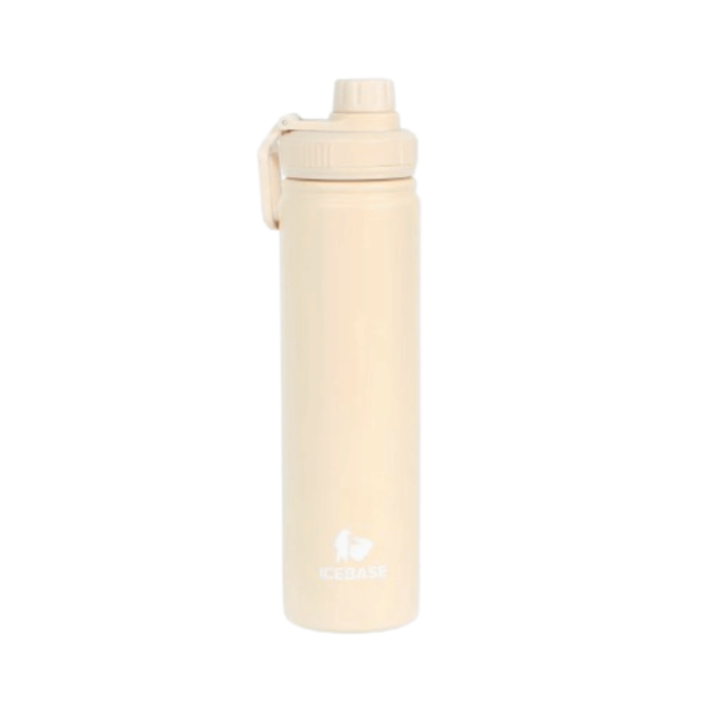 แก้วเก็บความเย็น ICEBASE รุ่น VL-512BE (SPORT) ขนาด 600 มิลลิลิตร สีเบจ